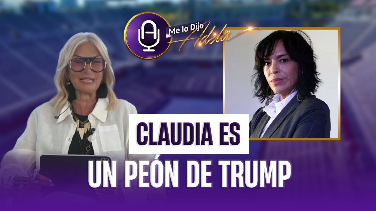 Claudia CEDE y se ARRODILLA ante Trump | Anabel Hernández