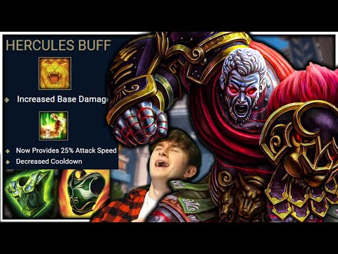 THEY BUFFED HERCULES AND HIS ITEMS IN SEASON 10! [PTS]