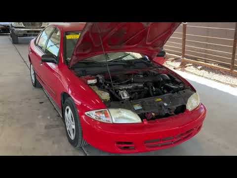 2001 Chevrolet Cavalier SDN For Virtual Online Auction June 10, 2023