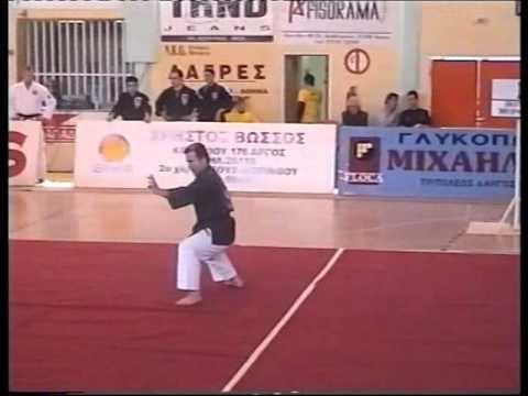 Kata NIDAN SAMURAI from Okinawa Te Tai Karate by Kapsalis Apostolos