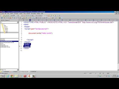 Html And Html5 Tutorial How Write Inline Javascript Code In Html Pages