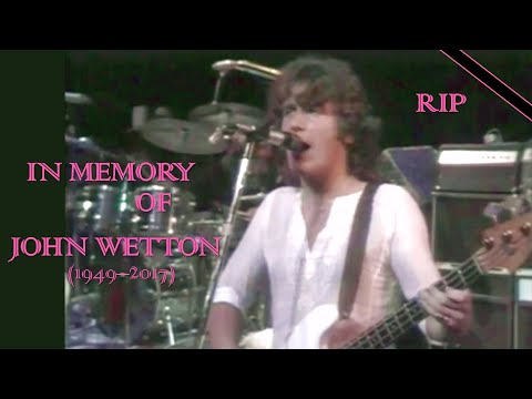 John Wetton (in Uriah Heep) – Bass Solo (1976, Picture & Sound Mix)