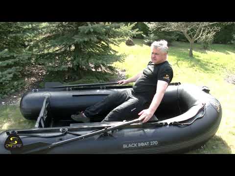 Ponton Carp Spirit Black Boat - prezentacja.