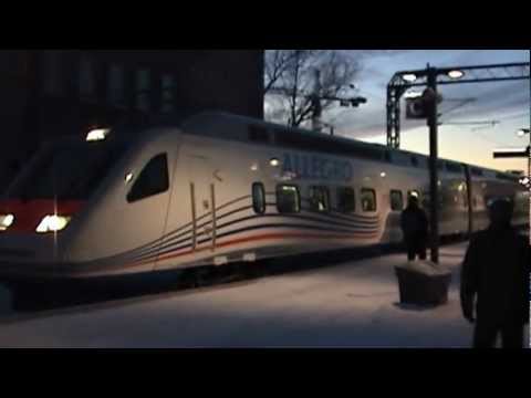Allegro Pendolino train began regular service between Helsinki and ST. Petersburg 12.12. 2010