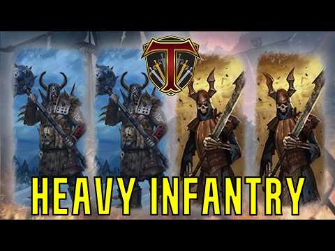 Heavy Great Weapon Clash! Norsca vs Vampire Counts - Total War Warhammer 3