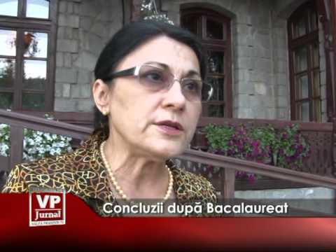 Concluzii după Bacalaureat