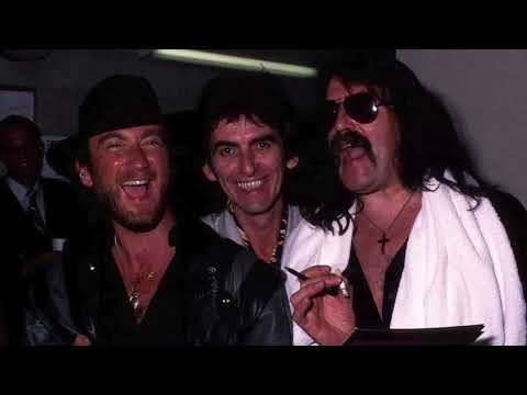 Ritchie Blackmore chats in his tavern about meeting and playing with The Beatles George Harrison .