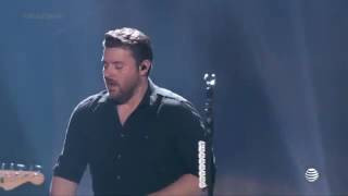 Chris Young and Cassadee Pope perform Think of You - 2016 iHeatCountry Festival