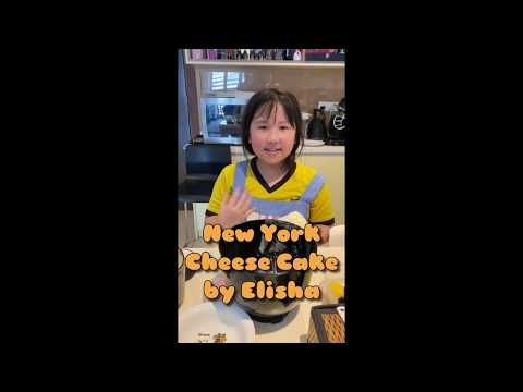 Elisha Bakes New York Cheese Cake