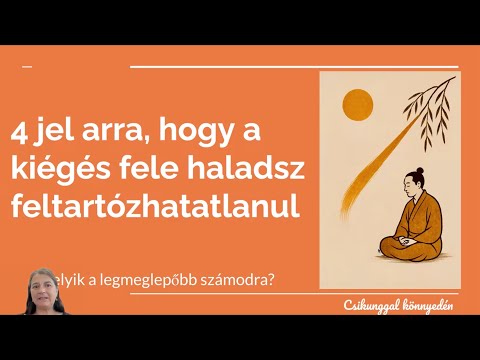 4 jel arra, hogy a kiégés fele haladsz feltartóztathatatlanul
