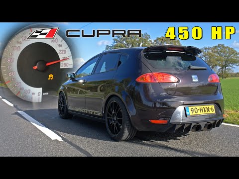 450HP SEAT LEON CUPRA 1P *HYBRID TURBO* 100-200 POV & SOUND