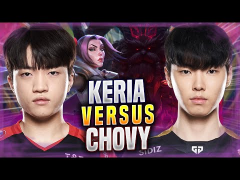 CHOVY vs KERIA! - GEN Chovy Plays Ornn TOP vs T1 Keria Fiora! | Season 2022