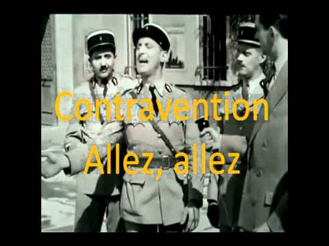 bourvil - la tactique du gendarme karaoké