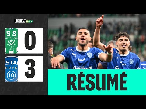 AS Association Sportive de Saint-Étienne Loire 0-3 ESTAC Espérance Sportive Troyes Aube ...