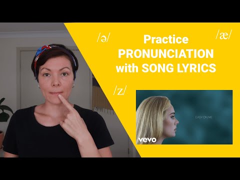 Piano con me ADELE | Esercitati sulla PRONUNCIA con i TESTI delle canzoni | Impara la pronuncia i...