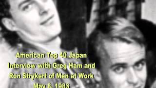 Men at Work's Greg Ham and Ron Strykert on American Top 40 radio - 5/8/83