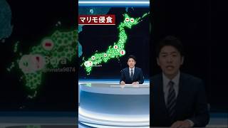 日本列島がマリモに侵食される！