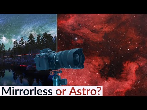 Mirrorless vs. Astro Cameras: Can They Hold Their Own and More?