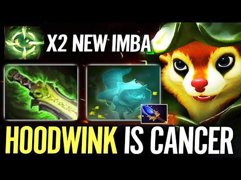 Hoodwink Immortal Damage Dealer 7.34 Robin Hood  - Dota 2 Pro Gameplay