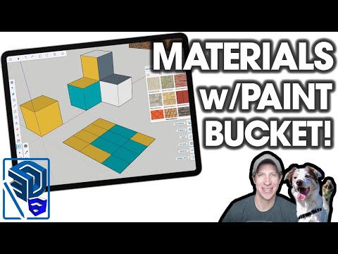 Using MATERIALS in SketchUp for Ipad! Getting Started with SketchUp for IPad 5