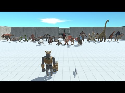 GHOR HAMMER WITH SALMON VS EVERY STRONG UNIT - Animal Revolt Battle Simulator