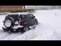 Toyota FJ Cruiser зима 12.12.2012 