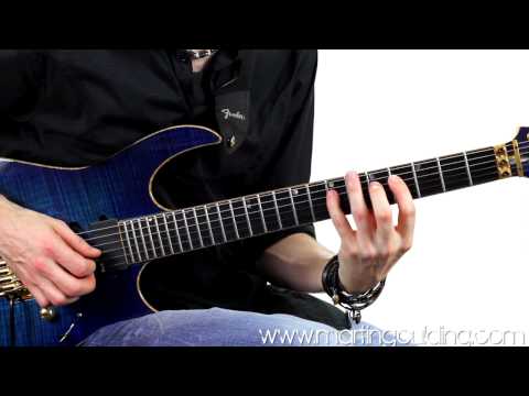 Steve Vai Style Legato Lick by Martin Goulding