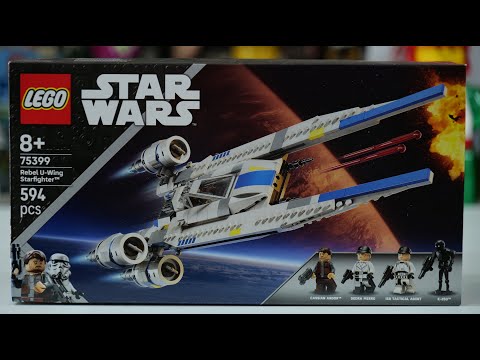 LEGO Star Wars 75399 Rebel U-wing Starfighter Speed Build