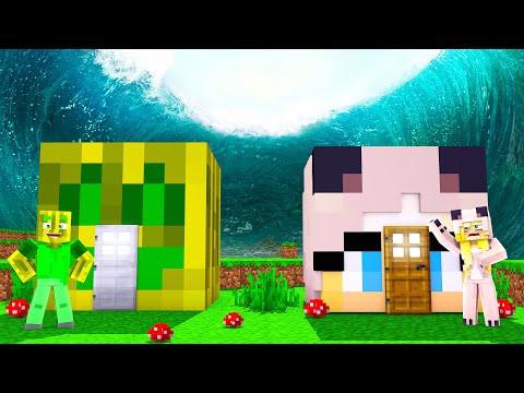 CHAOSFLO44 vs. ISYCHEESY HAUS?! - Minecraft TSUNAMI