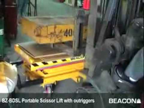 Beacon World Class - Hydraulic Elevating Cart - 800-454-7159