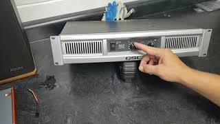 Video thumbnail for QSC GX3 Power Amp At Home & Fan Mod by IOWAudio Reviews