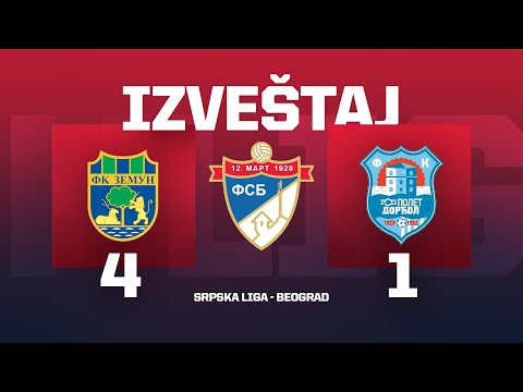 Izveštaj ZEMUN - GSP POLET DORĆOL Srpska Liga Beograd 12. Kolo