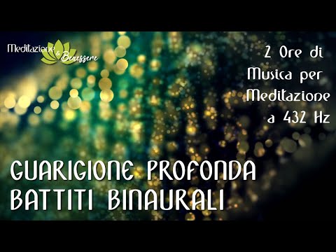 Binaural Beats 432Hz | Deep Healing Body and Spirit | Therapeutic music
