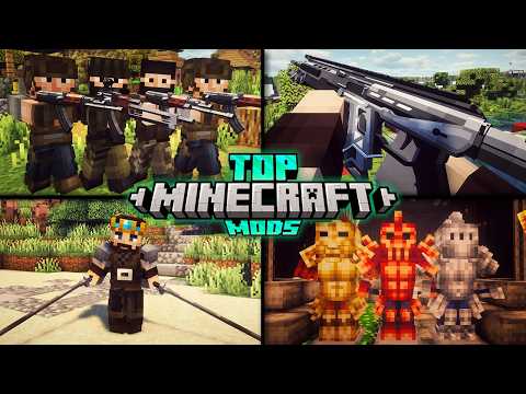 Top 10 New Minecraft Mods (1.20.1 - 1.21.1)