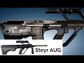 3D Animation: How a Steyr AUG Bullpup Rifle works