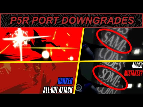 Downgrades in the New Persona 5 Royal Port (& How to Fix Them)