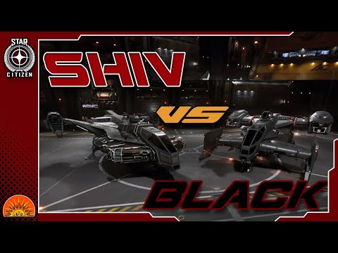 Star Citizen Cutlas Black VS Shiv