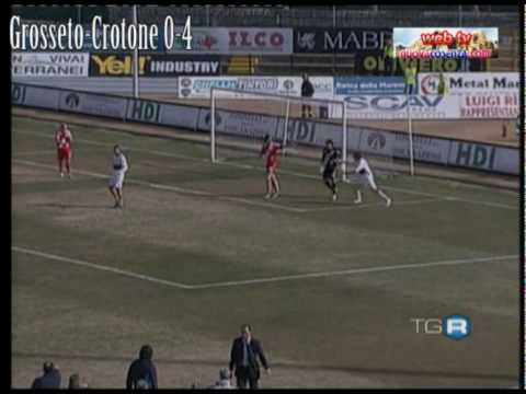 Serie B, 27a, Grosseto-Crotone 0-4