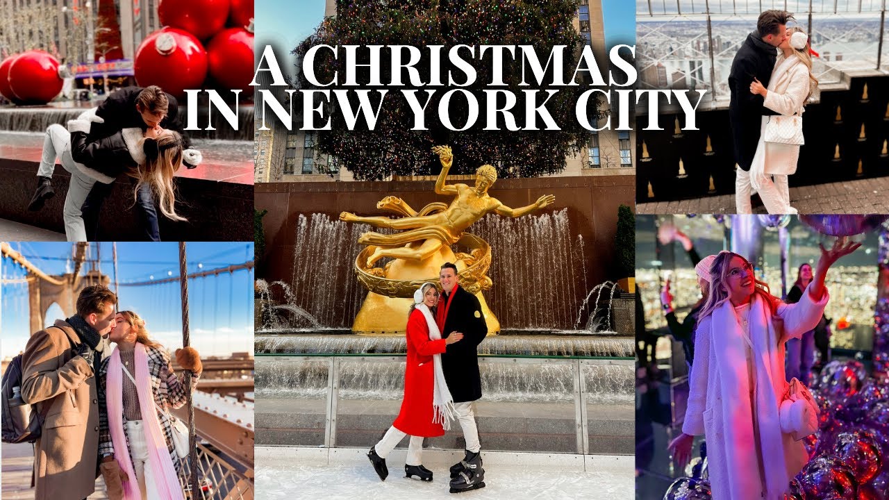 A Christmas in New York City |  NYC Travel Vlog | Best Things To Do In NYC at Christmas Time