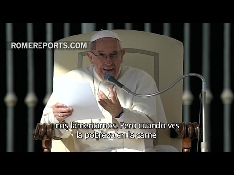 Francisco: Hay situaciones de necesidad que requieren una respuesta urgente e inmediata