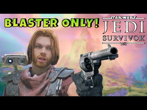 Can you beat Jedi Survivor with only the Blaster?