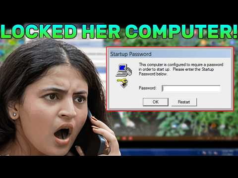 I LOCKED a SCAMMER out of her OWN PC! [SYSKEY'D]