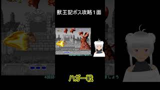 獣王記　ボス攻略　１面　ハガー戦　#shorts