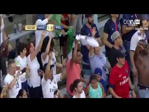 Marcelo Goal ~ Real Madrid vs PSG 1 3 ~ 28 7 2016 Challange Cup North America