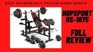Home gym, bench review - Hop sport HS-1075 BEST REASONABLY PRICED HOME BENCH