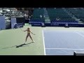 Anna Kournikova Hot Russian Tennis Babe Smashes Tennis Racquet And Screams