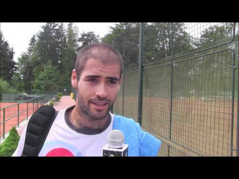 Michal Franěk po postupu do semifinále turnaje Futures v Jablonci n. N.