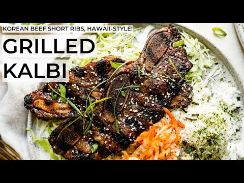 KALBI | grilled Korean beef short ribs, Hawaii-style! 🤙🏼🌺