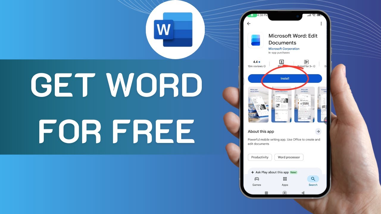 How to get Word On Android For Free | Microsoft Word