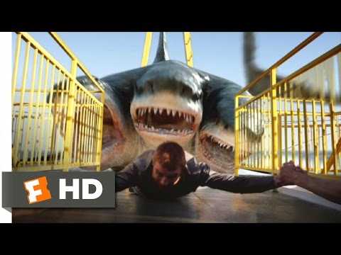 , title : '3 Headed Shark Attack (6/10) Movie CLIP - All Aboard for Dinner (2015) HD'